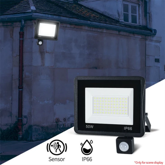 10W 20W 30W 50W 100W LED Flutlicht 220V 240V Wasserdicht PIR Motion Sensor flutlicht Außen Wand Lampe Flutlicht Strahler